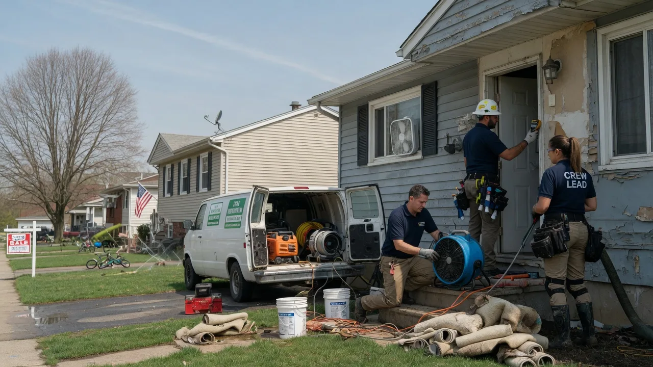 Flood Cleanup in Quicksburg, VA near me